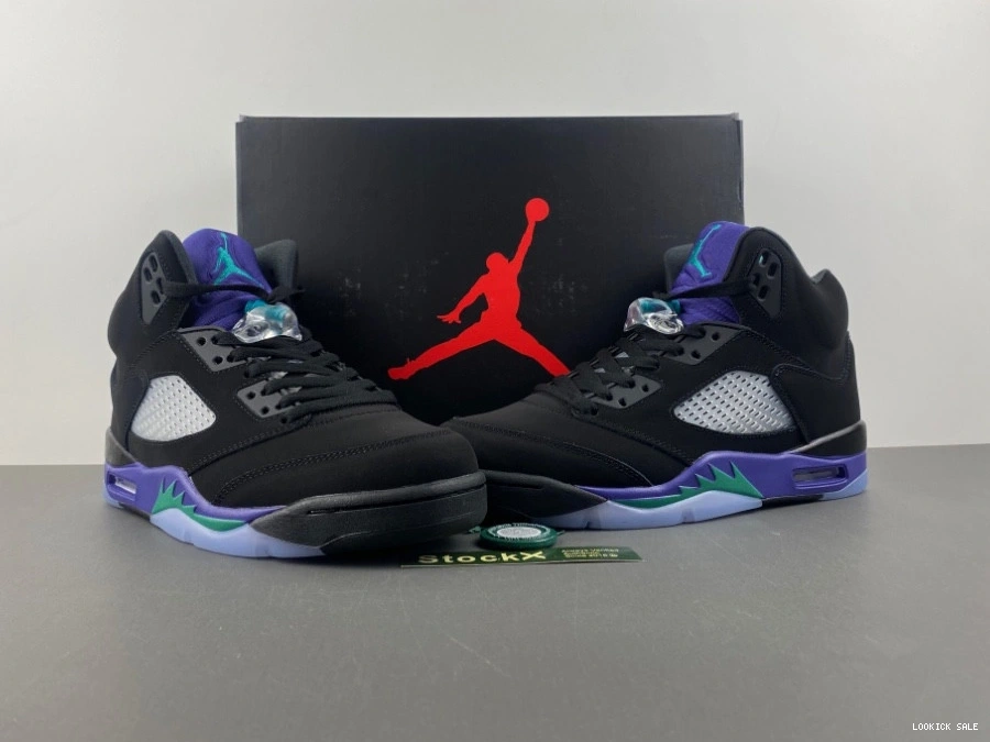 Cheap Jordan 'Black Retro Air Grape' 136027-007 5  0524